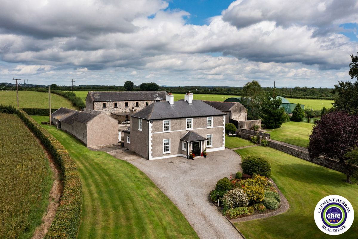 Georgian Residence For Sale: Cappakeel House, Cappakeel, Emo, Co. Laois