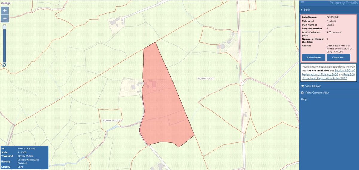 Traditional Farmhouse For Sale: Closh House, Meenies Middle, Drimoleague, Co. Cork Traditional Farmhouse For Sale: Clash House, Meenies Middle, Drimoleague, Co. Cork