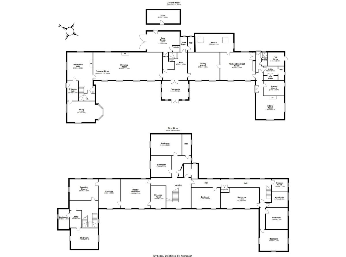 Historic Estate For Sale: Ely Lodge, Enniskillen, Co. Fermanagh Historic Estate For Sale: Ely Lodge, Enniskillen, Co. Fermanagh