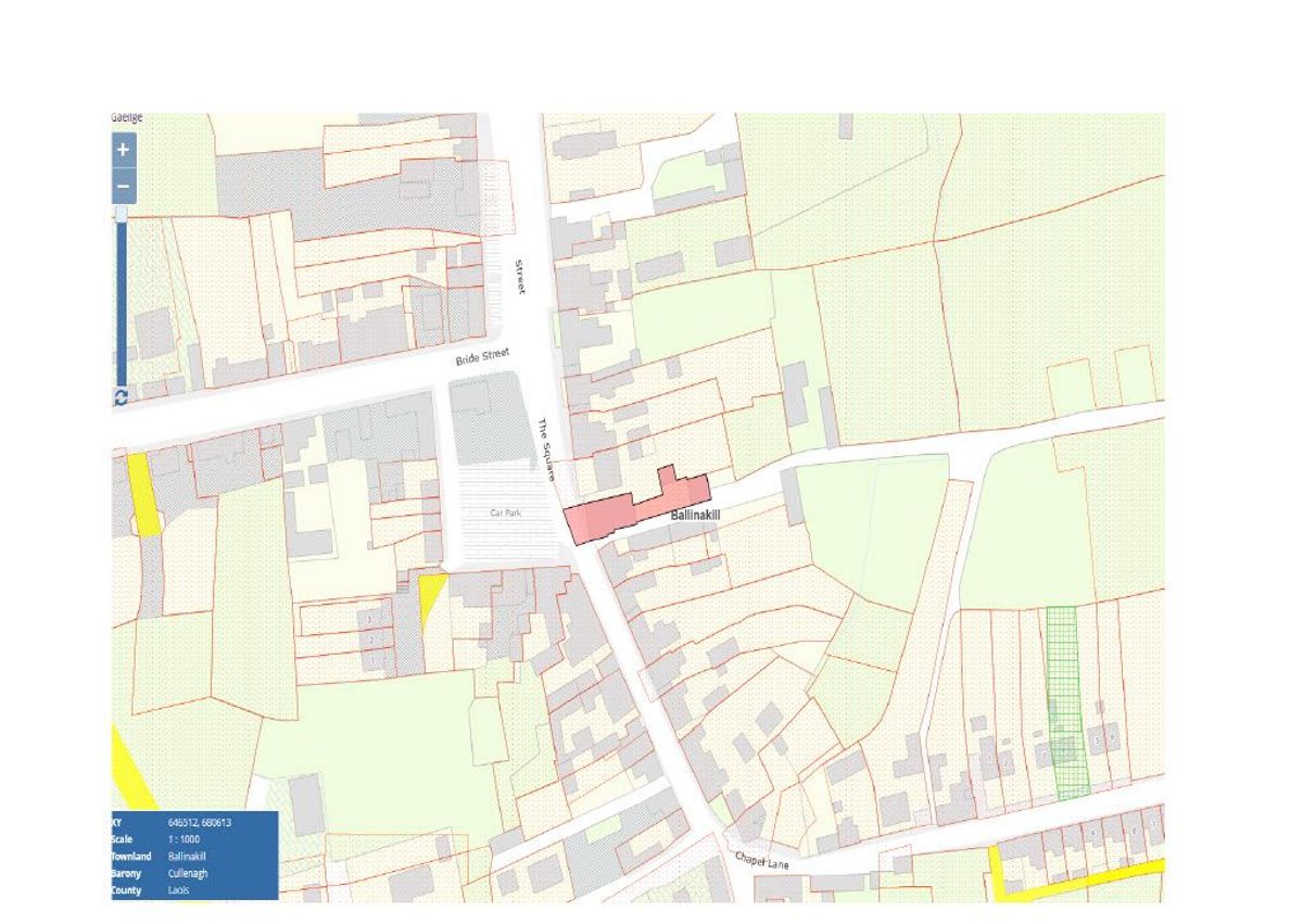 Derelict Property For Sale: Huntsman Hill, Ballinakill, Co. Laois