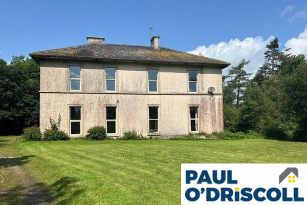 Georgian-Style Residence For Sale: Modeligo House, Ballyduff, Knockmourne, Co. Cork