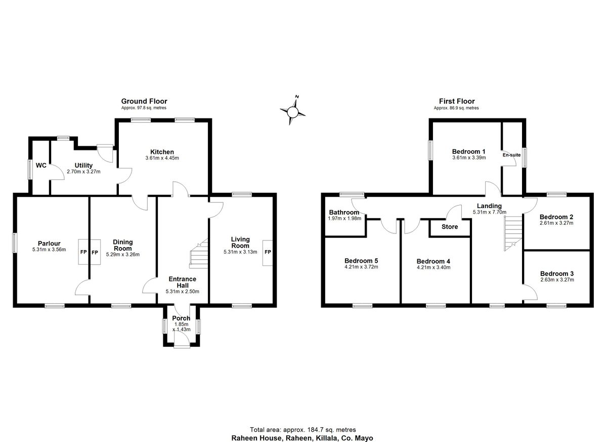 19th Century Farmhouse For Sale: Raheen House and Farm, Raheen, Killala, Co. Mayo 19th Century Farmhouse For Sale: Raheen House and Farm, Raheen, Killala, Co. Mayo