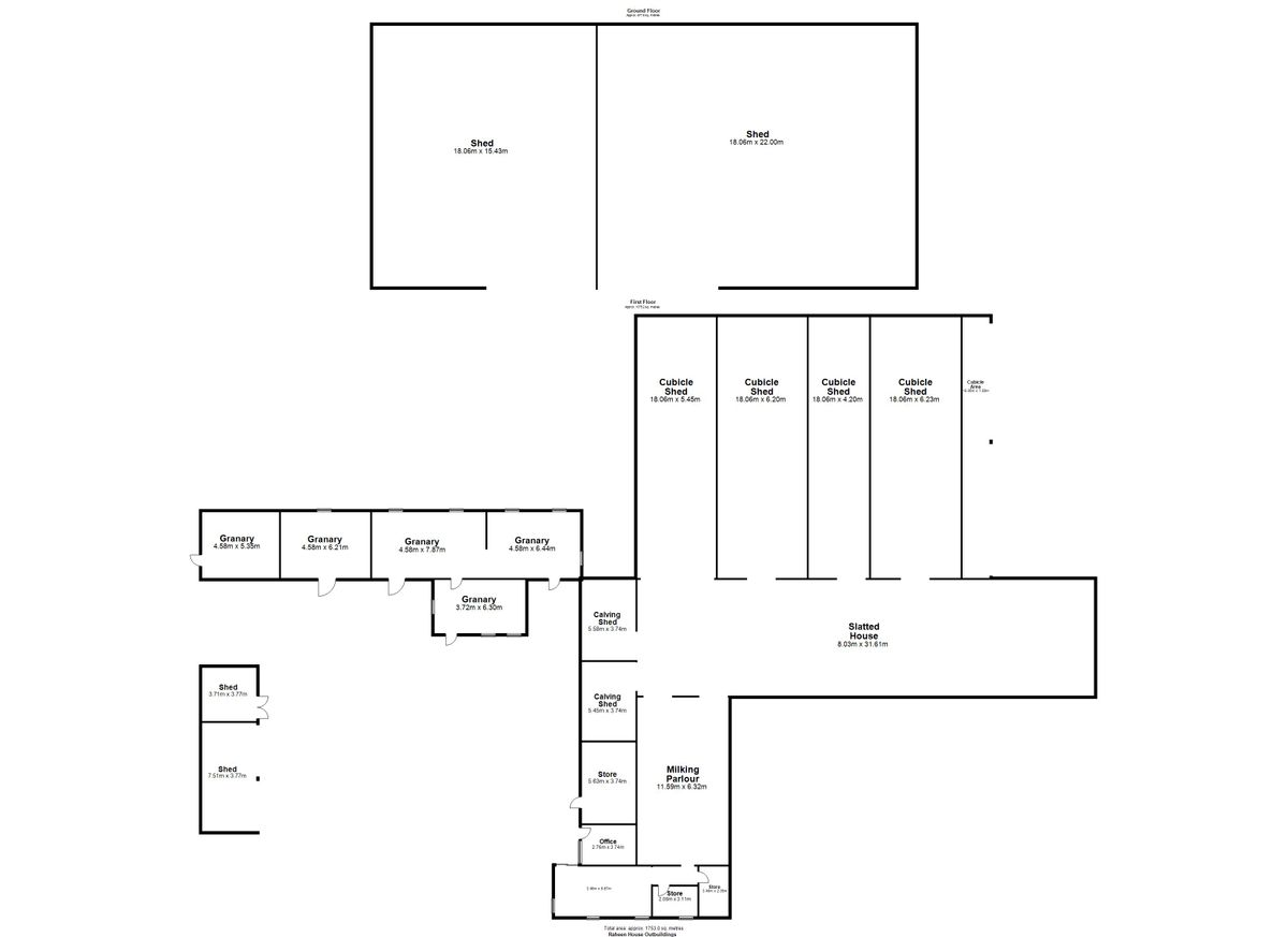 19th Century Farmhouse For Sale: Raheen House and Farm, Raheen, Killala, Co. Mayo 19th Century Farmhouse For Sale: Raheen House and Farm, Raheen, Killala, Co. Mayo
