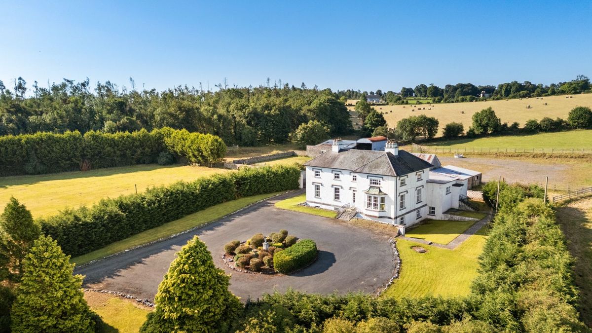 Historic Period House For Sale: Rathcline House & Farm, Rathcline, Lanesborough, Co. Longford Historic Period House For Sale: Rathcline House & Farm, Rathcline, Lanesborough, Co. Longford