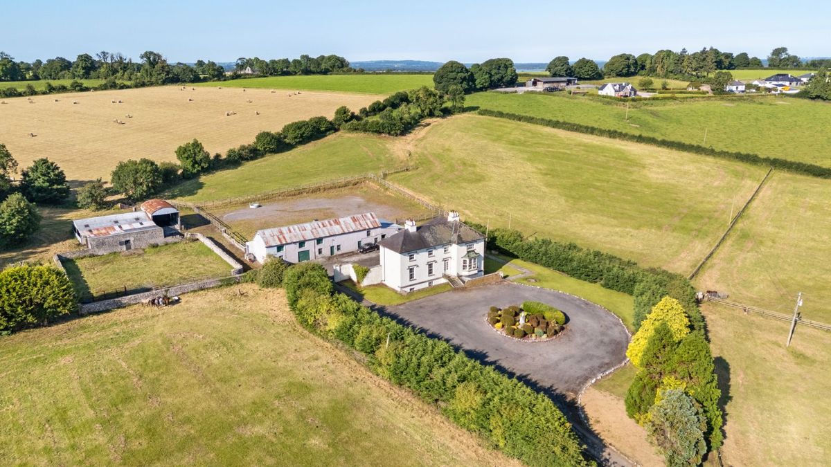 Historic Period House For Sale: Rathcline House & Farm, Rathcline, Lanesborough, Co. Longford Historic Period House For Sale: Rathcline House & Farm, Rathcline, Lanesborough, Co. Longford