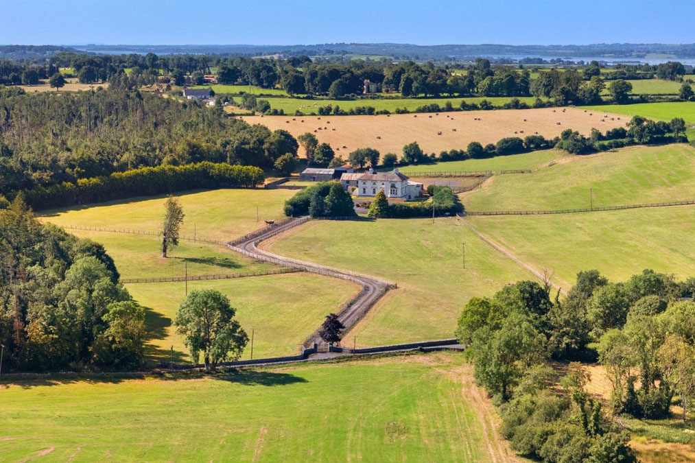 Historic Period House For Sale: Rathcline House & Farm, Rathcline, Lanesborough, Co. Longford