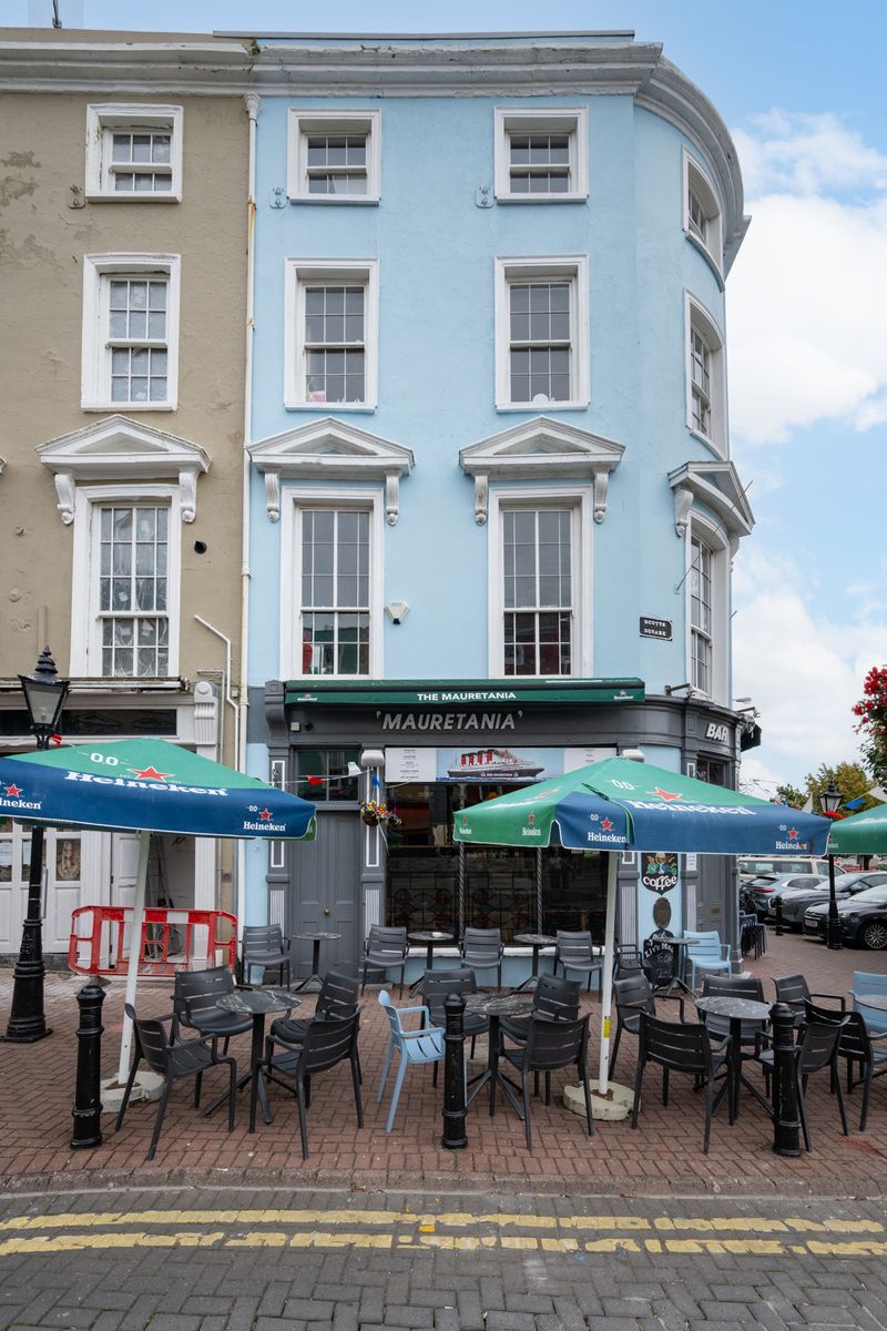 Iconic Building For Sale: The Mauretania Bar, Casement Square, Cobh, Co. Cork Iconic Building For Sale: The Mauretania Bar, Casement Square, Cobh, Co. Cork